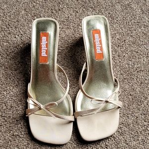 Womens tan wedge low heels